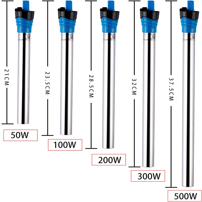 Marine Aquarium Heater - 50W/100W/200W/300W/500W 잠수정 수족관 히터 물고기 탱크