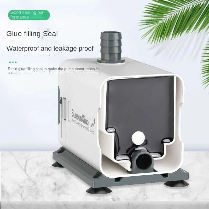 SUNSUN XQP 매우 조용한 3-60W 잠수정 분수 - Marine Aquarium Design 리뷰 및 가격