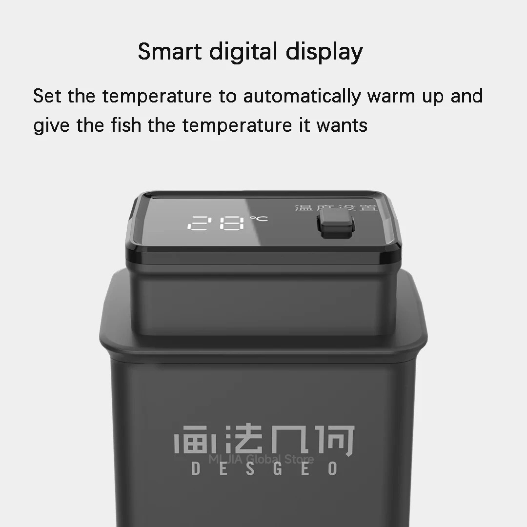 DESGEO 50W 스마트 어항 히터 - 앱 제어, 지 - Marine Aquarium Heater 리뷰 및 가격