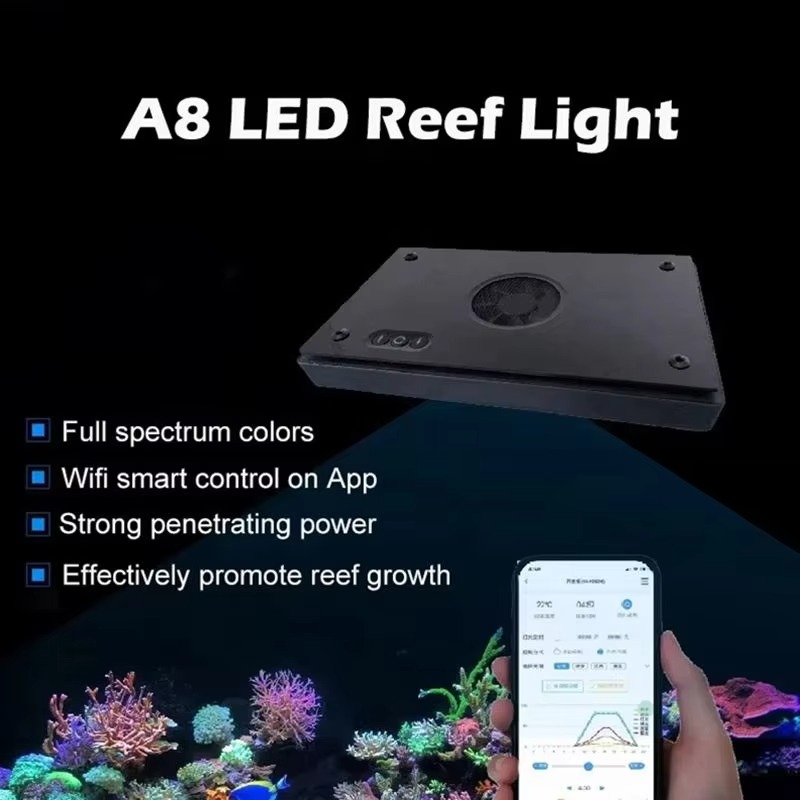 A8Pro II Max/블루 215W 풀 스펙트럼 LE - Aquarium Blue Marine 리뷰 및 가격