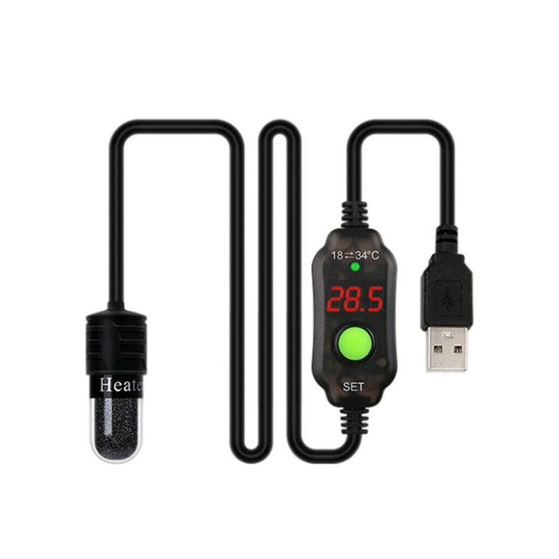 미니 수족관 어항 히터, USB 어댑터, 히팅 로드,  - Marine Aquarium Heater 리뷰 및 가격