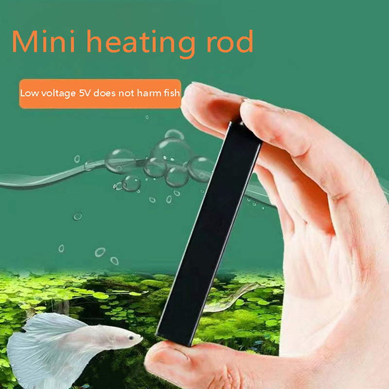 1Pc 5/10W 미니 수족관 히터 USB 충전 소형  - Marine Aquarium Heater 리뷰 및 가격