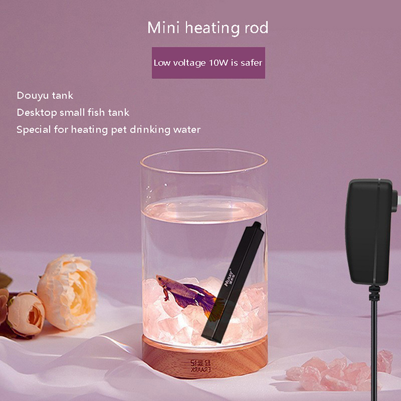 1Pc 5/10W 미니 수족관 히터 USB 충전 소형  - Marine Aquarium Heater 리뷰 및 가격