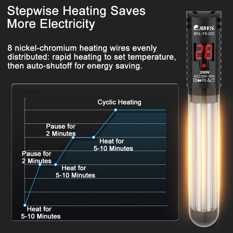 수족관 히터 어항 LCD 디스플레이 디지털 온도 조절기 - Marine Aquarium Heater 리뷰 및 가격