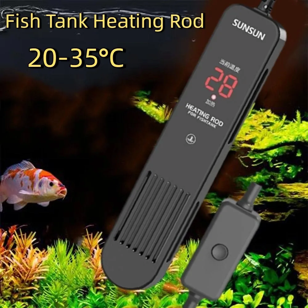 LCD 디스플레이 20-35 ° C 디지털 어항 히터  - Marine Aquarium Heater 리뷰 및 가격