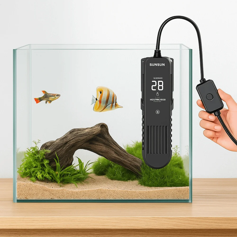 LCD 디스플레이 20-35 ° C 디지털 어항 히터  - Marine Aquarium Heater 리뷰 및 가격